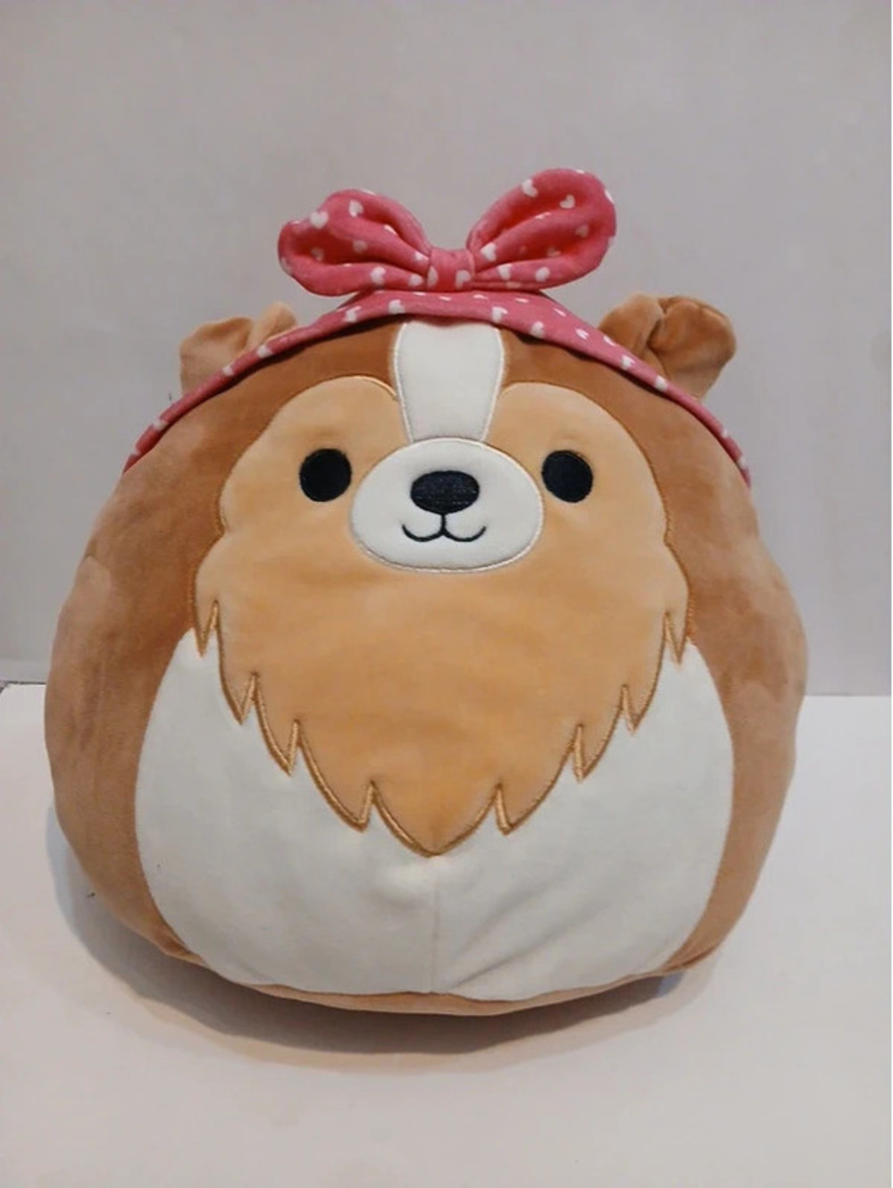Valentine's squishmello shelter dog
